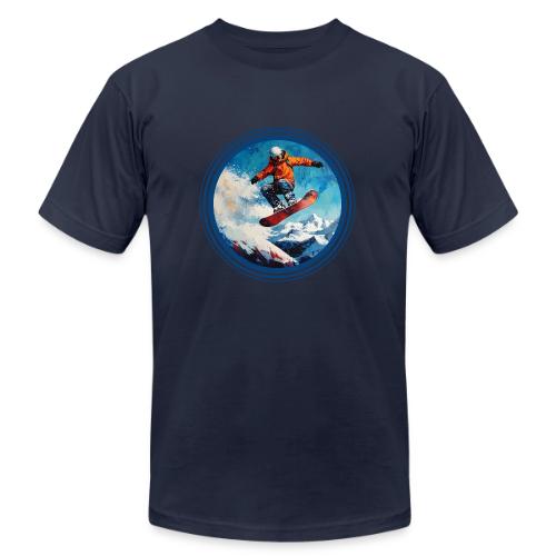 Snowboarding Vibes - Unisex Jersey T-Shirt by Bella + Canvas
