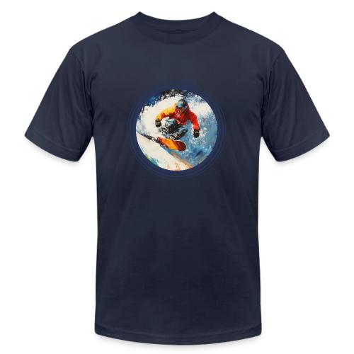 Snowboarding Rebel - Unisex Jersey T-Shirt by Bella + Canvas