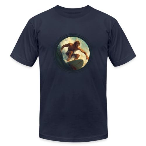 Surfing Rush - Unisex Jersey T-Shirt by Bella + Canvas