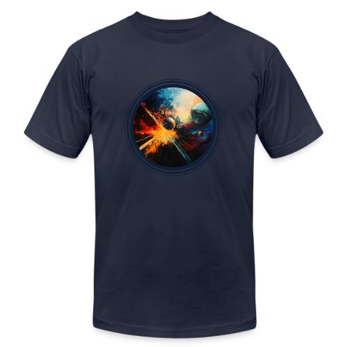 Planets in Turmoil - Unisex Jersey T-Shirt by Bella + Canvas