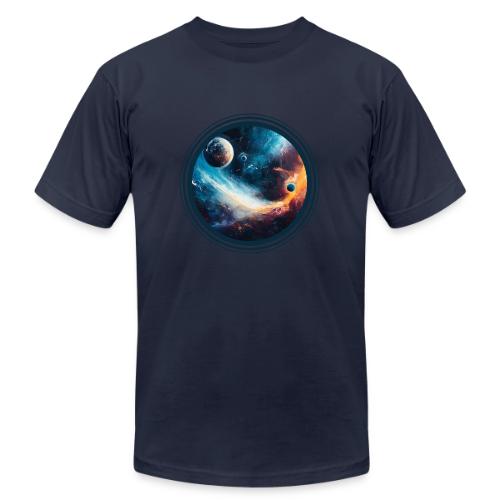 Planets Among Colors - Unisex Jersey T-Shirt by Bella + Canvas