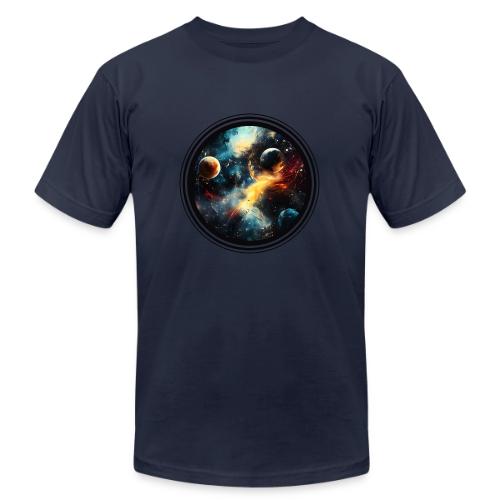 Painted Cosmos of Planets - Unisex Jersey T-Shirt by Bella + Canvas