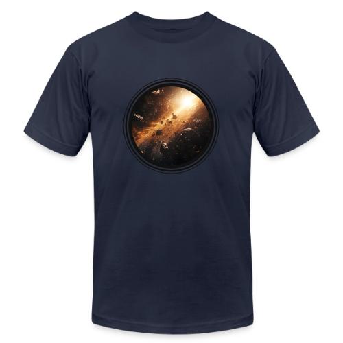 Asteroids Pulse - Unisex Jersey T-Shirt by Bella + Canvas