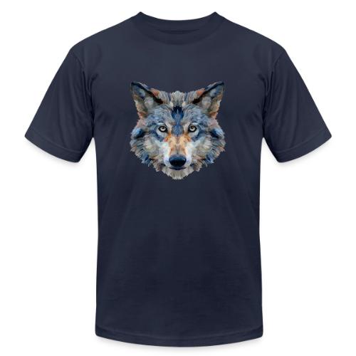 Wolf: Chromatic Wild Gaze - Unisex Jersey T-Shirt by Bella + Canvas