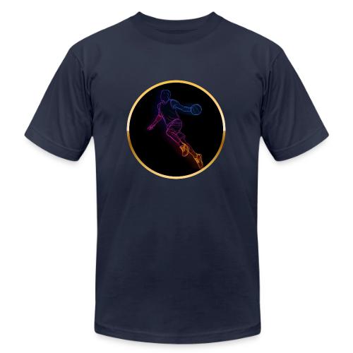 Basketball: Neon Jump Shot - Unisex Jersey T-Shirt by Bella + Canvas