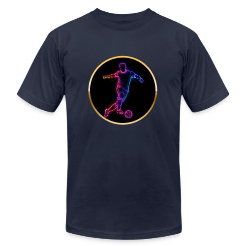 Neon Soccer Flow - Unisex Jersey T-Shirt by Bella + Canvas