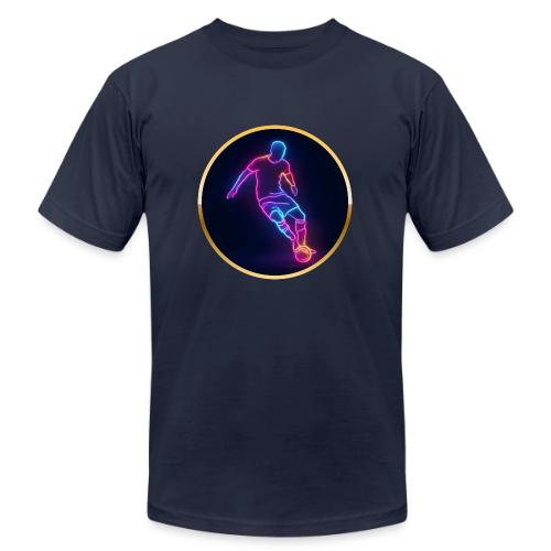 Soccer: Neon Golden Goal - Unisex Jersey T-Shirt by Bella + Canvas