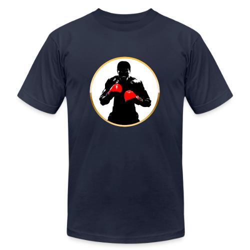 Boxing: Golden Ring Fighter - Unisex Jersey T-Shirt by Bella + Canvas