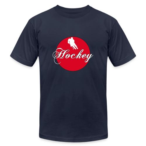 Hockey: Puck Zone - Unisex Jersey T-Shirt by Bella + Canvas