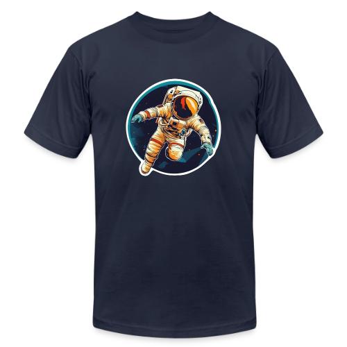 Astronaut: Dream, explore, discover! - Unisex Jersey T-Shirt by Bella + Canvas
