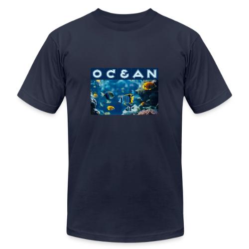 Ocean: Underwater Radiance - Unisex Jersey T-Shirt by Bella + Canvas