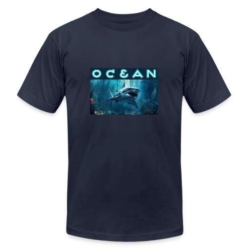 Ocean: Predator's Domain - Unisex Jersey T-Shirt by Bella + Canvas