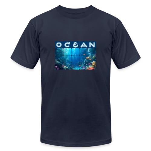 Ocean: Coral Carnival - Unisex Jersey T-Shirt by Bella + Canvas