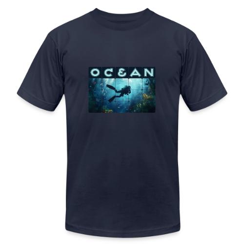 Ocean: Beneath the Blue - Unisex Jersey T-Shirt by Bella + Canvas