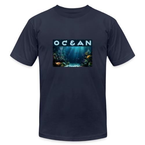 Ocean: Rainbow Reef Life - Unisex Jersey T-Shirt by Bella + Canvas