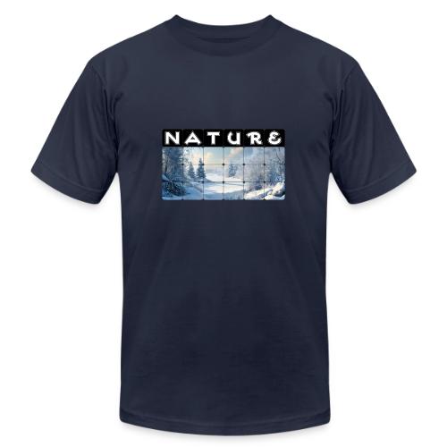 Nature: Frozen Horizon - Unisex Jersey T-Shirt by Bella + Canvas