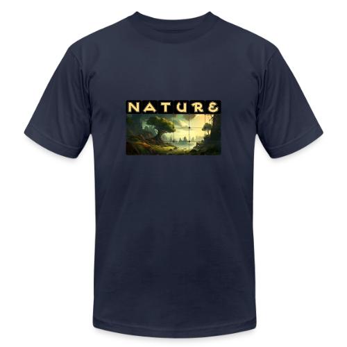 Whispers of Green Peaks - Unisex Jersey T-Shirt by Bella + Canvas