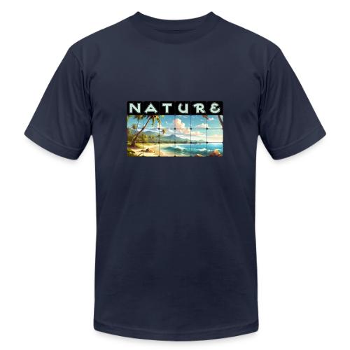 Nature: Sun-Kissed Shore - Unisex Jersey T-Shirt by Bella + Canvas
