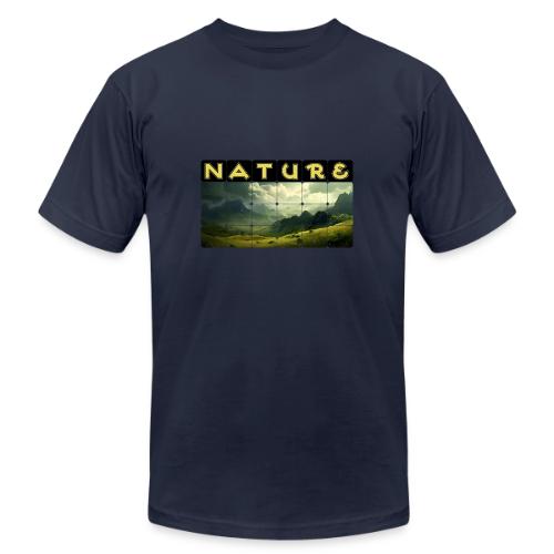 Nature: Verdant Peaks - Unisex Jersey T-Shirt by Bella + Canvas