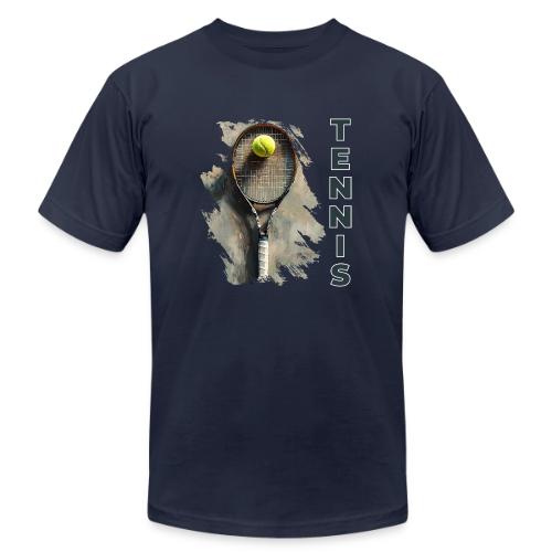 Tennis Power Play - Unisex Jersey T-Shirt by Bella + Canvas