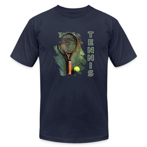 Tennis Precision Strike - Unisex Jersey T-Shirt by Bella + Canvas