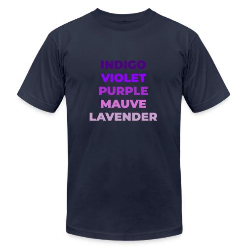 Shades of Purple - Unisex Jersey T-Shirt by Bella + Canvas