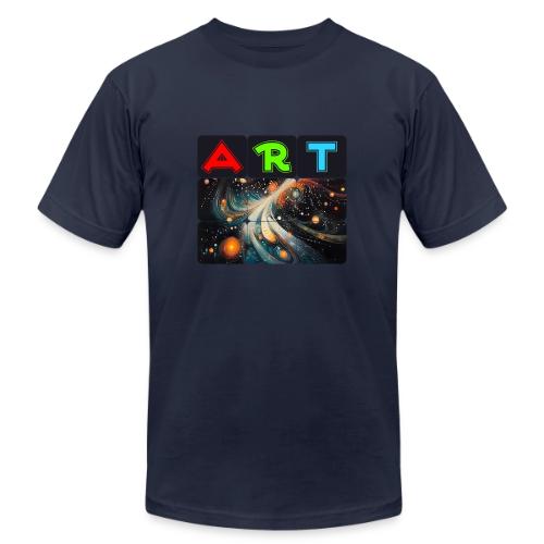 Swirls of Colorful Art - Unisex Jersey T-Shirt by Bella + Canvas