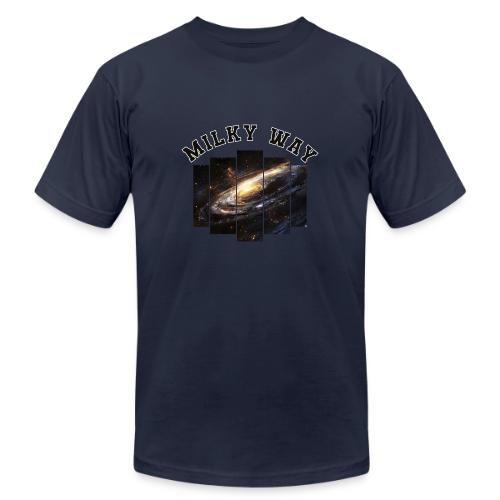 Milky way galaxy - Unisex Jersey T-Shirt by Bella + Canvas
