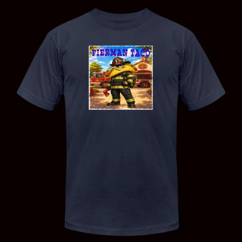 Fireman Taco - Unisex Jersey T-Shirt by Bella + Canvas