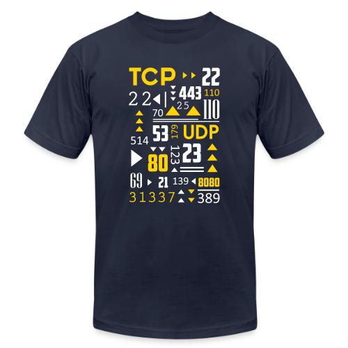 Port Numbers - Unisex Jersey T-Shirt by Bella + Canvas