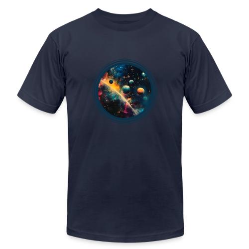 Painted Planetscape - Unisex Jersey T-Shirt by Bella + Canvas