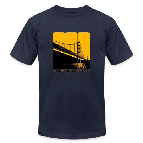 Golden Gate Bold Icon - Unisex Jersey T-Shirt by Bella + Canvas