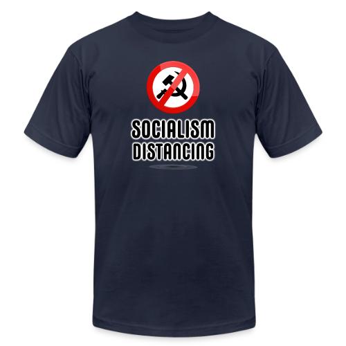 Socialism Distancing - Unisex Jersey T-Shirt by Bella + Canvas