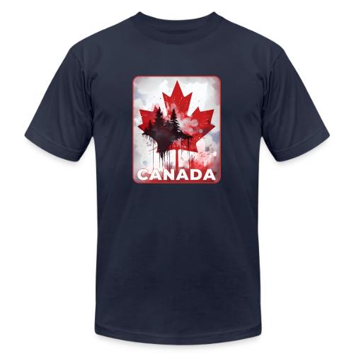 Canada's Maple Leaf Pride - Unisex Jersey T-Shirt by Bella + Canvas
