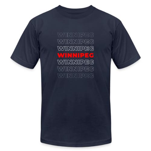 Winnipeg Waves - Unisex Jersey T-Shirt by Bella + Canvas