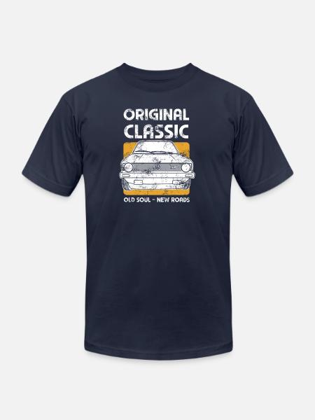 Volkswagen VW GTI Original Classic - Unisex Jersey T-Shirt by Bella + Canvas - navy