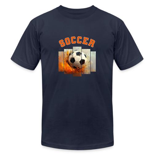 Soccer Iconic Touch - Unisex Jersey T-Shirt by Bella + Canvas