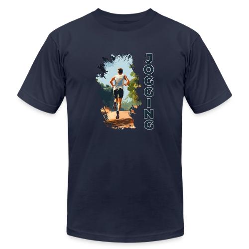 Jogging Vibes - Unisex Jersey T-Shirt by Bella + Canvas