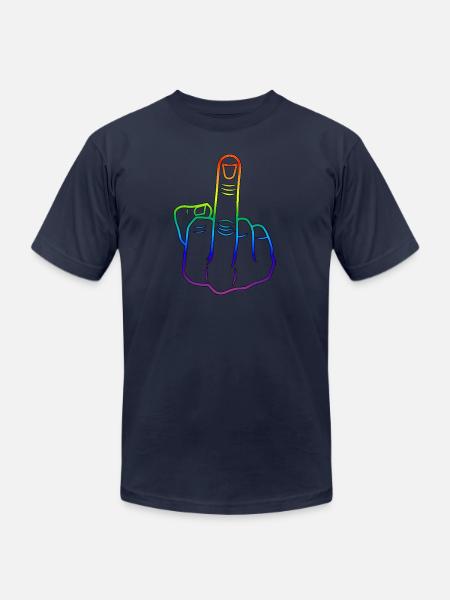 Small Gesture - Unisex Jersey T-Shirt by Bella + Canvas - navy