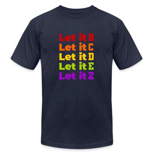 Let It Be Alphabetical - Unisex Jersey T-Shirt by Bella + Canvas
