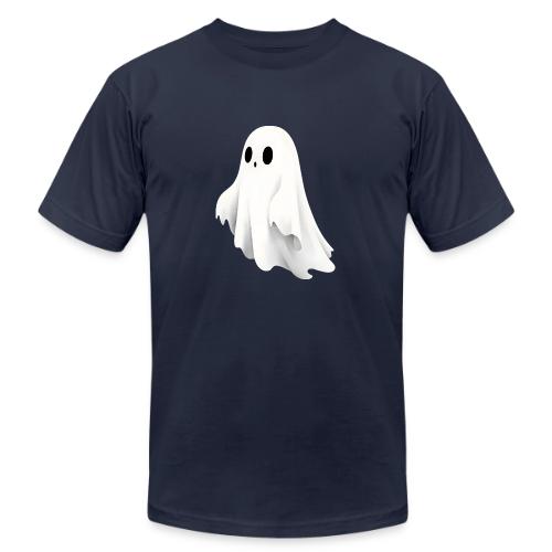 Cute Ghost Cartoon Design - Unisex Jersey T-Shirt by Bella + Canvas