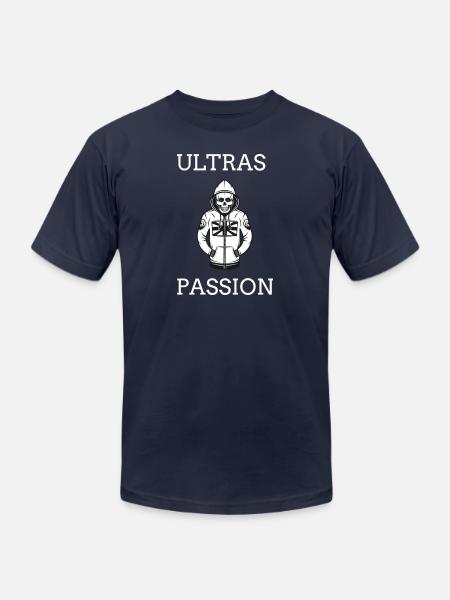 ULTRAS PASSION - Unisex Jersey T-Shirt by Bella + Canvas - navy