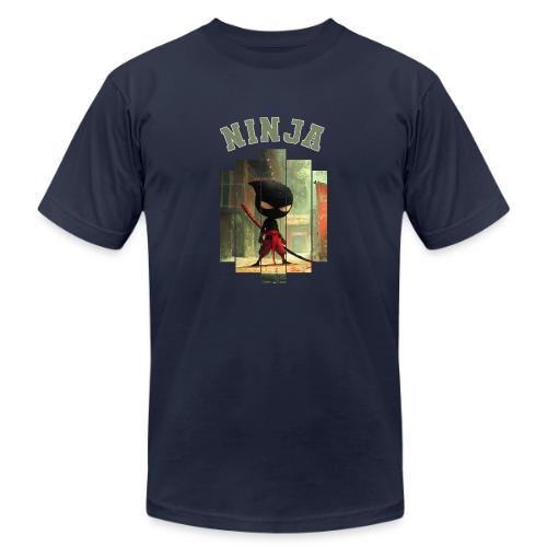 Cute Ninja Attack - Unisex Jersey T-Shirt by Bella + Canvas