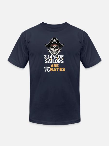 3 Dot 1475 - Unisex Jersey T-Shirt by Bella + Canvas - navy