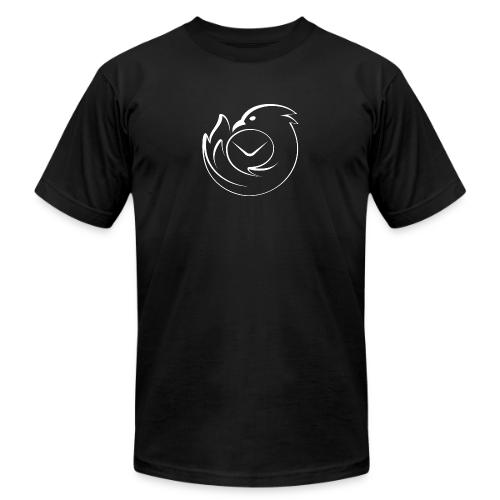 Thunderbird Logo Outline - Unisex Jersey T-Shirt by Bella + Canvas