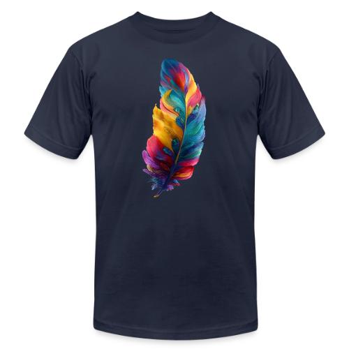 Spectrum Feather Flow - Unisex Jersey T-Shirt by Bella + Canvas
