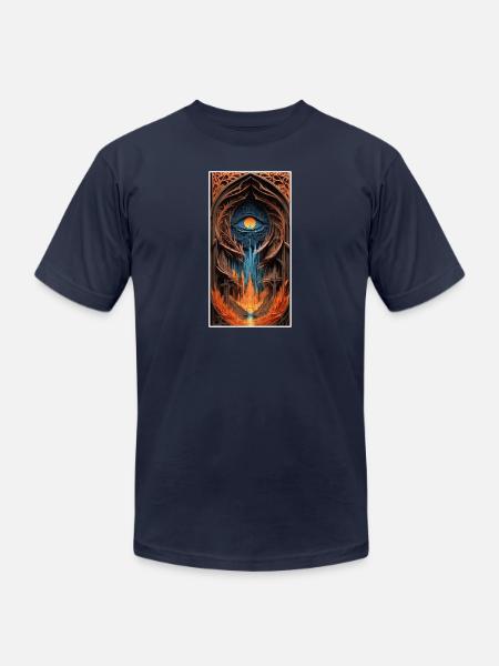 Fantastic Journey - Unisex Jersey T-Shirt by Bella + Canvas - navy