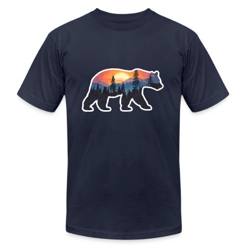 Mountain Spirit Bear - Unisex Jersey T-Shirt by Bella + Canvas