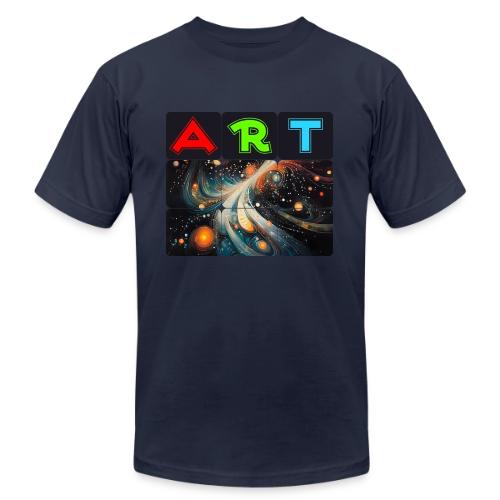 Swirls of Colorful Art - Unisex Jersey T-Shirt by Bella + Canvas