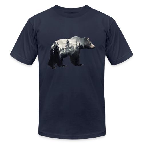 Forest Within the Bear - Unisex Jersey T-Shirt by Bella + Canvas